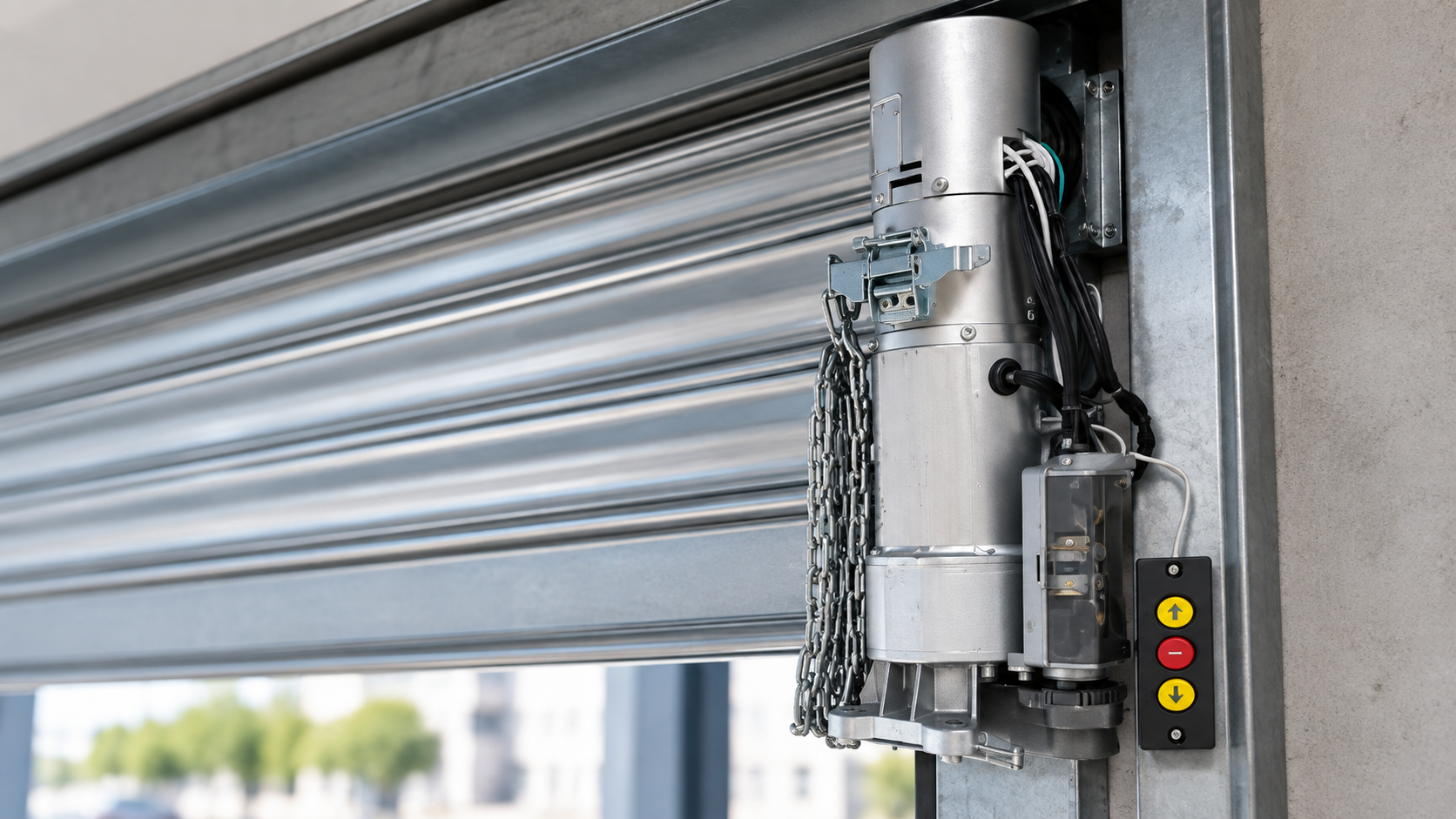 Motor para porta de enrolar: quando vale a pena automatizar a atual?